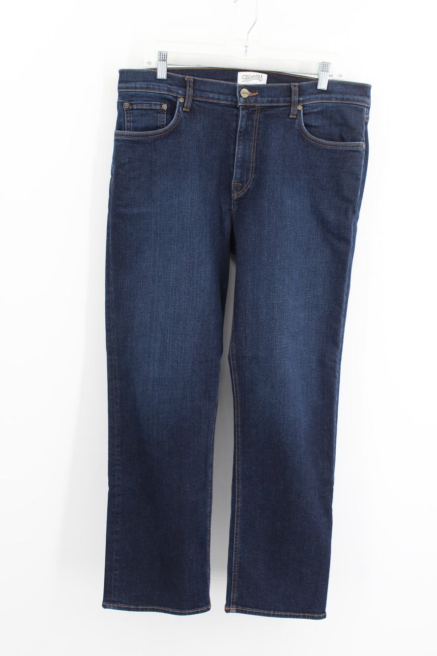Tecovas Mens Standard Jeans Dark Blue Size 36x30